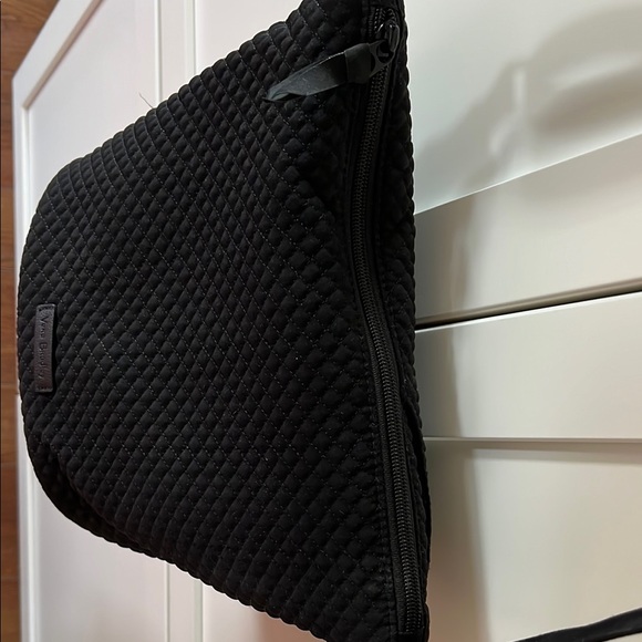 Vera Bradley Chic Black microfiber Shoulder Bag - Picture 3 of 10